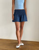 Immagine di Nelesi Mini Gonna in Denim Chambray Indigo