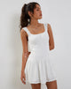 Immagine di Nihao Mini Dress in bianco