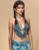 immagine di Nindita Crop Top in ardesia