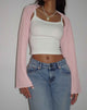 Immagine di Nobila Shrug Top in Salmon Textured Crochet