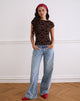 Immagine di Nova Top in Garden Floral Brown
