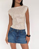 Immagine di Nova Top in Sequin Neutral