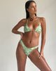 Immagine di Farida Bikini Bottom in Abstract Paisley Green