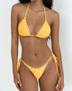 Immagine di Lentra Bikini Bottom in arancione chiaro con borchie