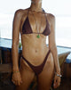 immagine di Pami Bikini Top in Shimmer Brown