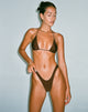 immagine di Farida Bikini Bottom in Shimmer Brown