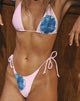 Immagine di Lentra Bikini Bottom in Pink and Blue Watercolour Flower