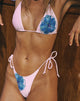 Immagine di Lentra Bikini Bottom in Pink and Blue Watercolour Flower