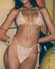 Immagine di Leyna Bikini Bottom in Pink Abstract Floral Swim