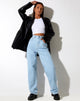 Immagine dei jeans Parallel con lavaggio super chiaro