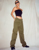 Immagine di Parallel Jeans in verde militare
