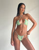 Immagine di Leyna Bikini Bottom in Abstract Paisley Green