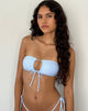 Immagine di Racola Bikini Top in Blue Gingham