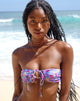 Immagine di Racola Bikini Top in Washed Out Floral Purple
