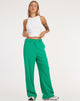 immagine del pantalone Abba in verde sartoriale