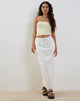 immagine di Joelene Midi Skirt in bianco