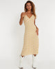 immagine di Lisheva Midi Dress in Daisy Chain Crema