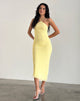 immagine di Ribka Midi Dress in Mesh Lemon