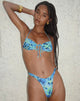 Immagine di Farida Bikini Bottom in Blue Flower