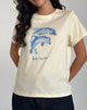 Immagine di Saki Tee in Buttermilk con slogan Better Together