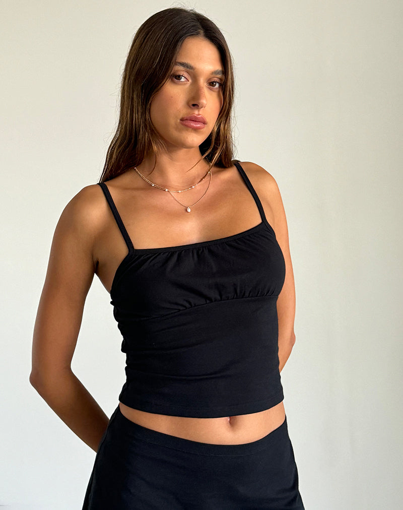 Sasya Cami Top nero