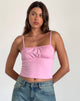 immagine di Sasya Cami Top in Rosa Fiammingo