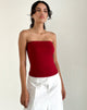 Immagine di Shaelo Bandeau Top in Adrenaline Red