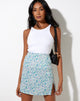 Immagine di Sheny Mini Gonna in Flower Power Blu