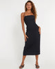 immagine di Sky Midi Dress in nero