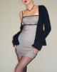 immagine di Tabana Mini Dress in maglia nera