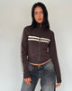 Immagine di Talisa Giacca sportiva con zip in marrone