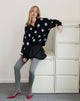 Immagine di Tamika - Maglione oversize a pois nero