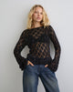 Immagine di Tate Jumper in nero metallizzato