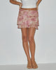 Immagine di Teo Mini Gonna in Smoky Floral Peach