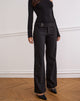 Immagine dei pantaloni sartoriali Tova Tie in nero