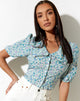 Immagine di Tucci Top in Flower Power Blue