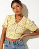 Immagine di Tucci Top in Wild Flower Lemon Drop
