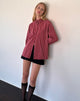 Immagine di Turner Camicia oversize a righe marroni