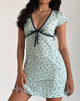 Immagine di Vaiso Mini Dress in Pretty Petal Green