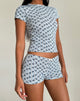 immagine di Ritulia Short in Floral Stripe