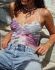 Immagine di Kikan Cropped Mesh Cami in Scrapbook Astratto