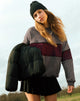 Immagine di Samara Felpa in Cloudburst Oxblood Nero