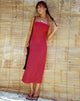 immagine di Sky Midi Dress in Tango Red