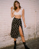 Immagine di Saika Midi Skirt in Dark Tulip