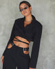 Immagine di Notus - Blazer nero con taglio corto