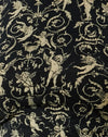 Cherubino barocco nero e oro