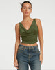 immagine di Masayo Crop Top in Khaki