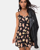 Immagine di Auvaly Slip Dress in Rosa Antico Nero