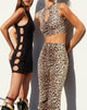 Immagine di Adar Bodycon Dress in Rib Black