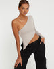 Immagine di Baylee Crop Top in latte d'avena
